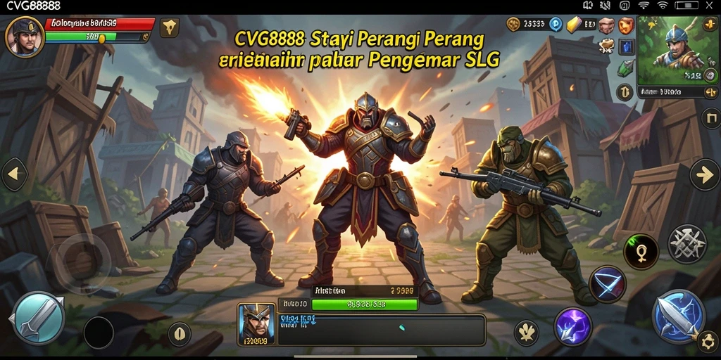 Tangkapan layar menunjukkan aksi pertempuran intens dalam CVG8888.