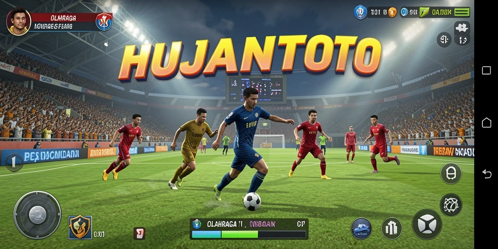 Tampilan gameplay seru dari HUJANTOTO yang menegangkan.