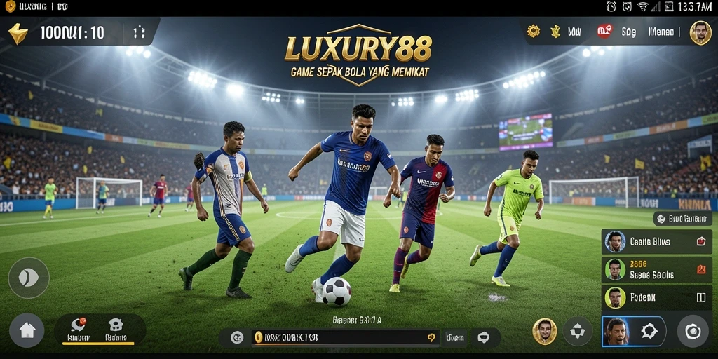Tampilan gameplay LUXURY88 yang memukau dan realistis.