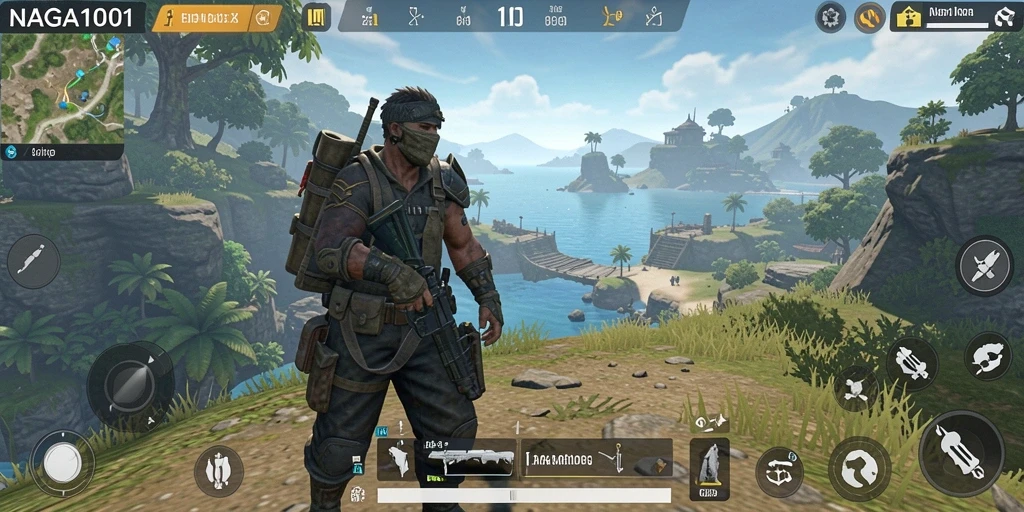 Tampilan menawan gameplay NAGA1001 dalam dunia terbuka.