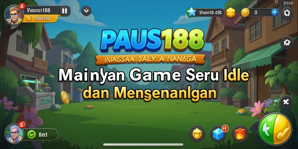 Tangkapan layar menunjukkan gameplay santai dan seru dari PAUS188.