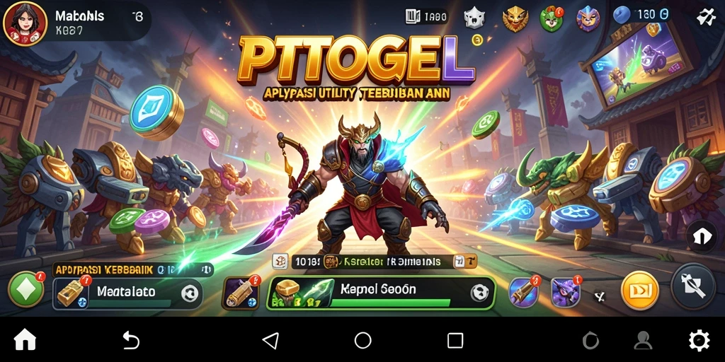 Tampilan antarmuka PTTOGEL yang modern dan responsif.